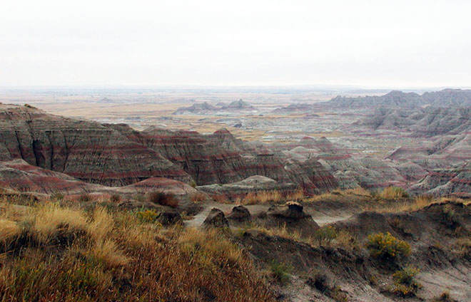 Badlands of South Dakota