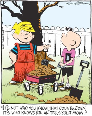 Dennis the Menace / snitch